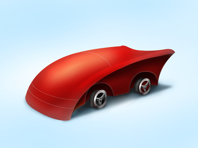 Car - illustration digital painting illustration photoshop