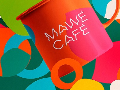 MAWÉ CAFÉ brand brand identity branding branding design cafe cafeteria coffee design kous9 logo londrina