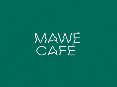 MAWÉ CAFÉ brand brand identity branding branding design café coffee design kous9 logo londrina