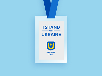 Ukraine DAO Redesign branding concept identity logo