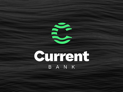 Current Bank app brand branding color design identity logo name typography ui