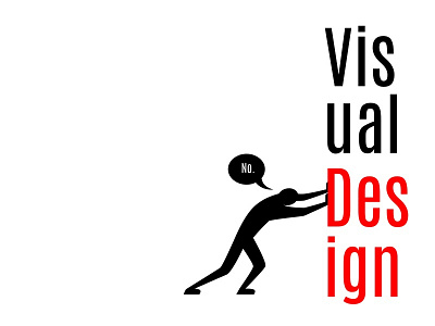 We are not Visual Designers article concept product design ui ux visual design