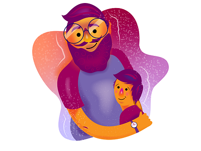 Father's Day Illustration