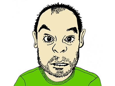 A Vision in Green avatar green illustration