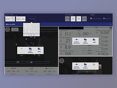 Airport Systems Dashboard Configuration airport dashboard