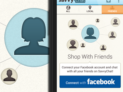 Shop With Friends android chat connect facebook