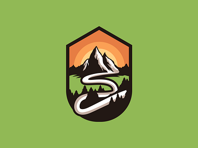 Wenatchee National Forest branding design forest logo national wenatchee