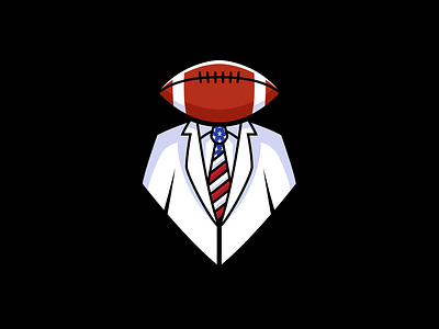 Football Science american football branding design football logo science