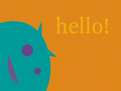 Hello Dribble ! debut hello illustration monster