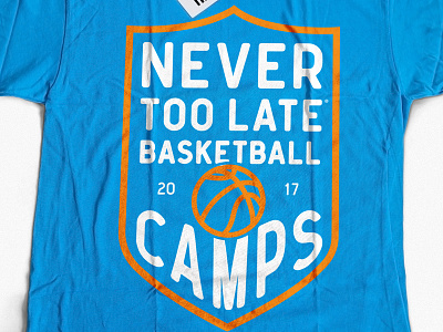 NTL basketball camp shirt design