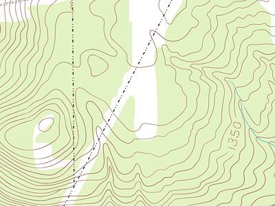 lxl topography identity illustration illustrator linework map maps topographic topographic map topographical topography vector