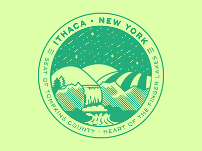♥ Ithaca, NY sticker ♥