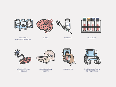 Misc medical technology icons