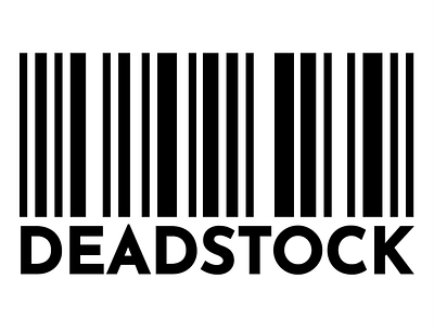 deadstockLOGO bar code blockchain branding logo design logo design concept