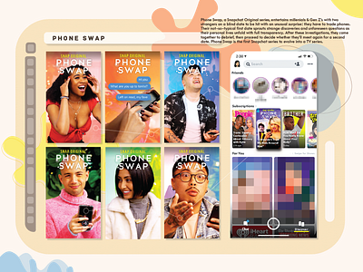 Phone Swap Snapchat Tile Designs