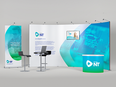 Event Stand NT Group brand branding nt group stands tecnology