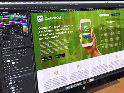 Carbon Cal Web app cal carbon ecology green