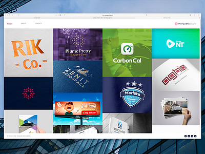 Henry Designer - Homepage designer henry homepage webdesign wip