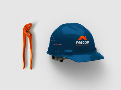 Fercon Helmet branding company construction helmet material store