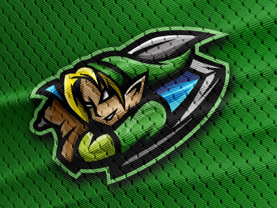 Hero Power design esports link logo zelda