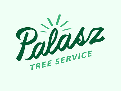 Palasz Trees - Hand Drawn Logo