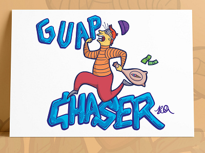 Guap Chaser - Custom Merch Artwork