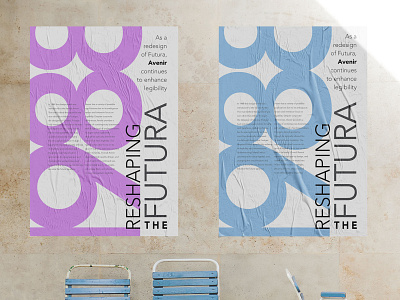 Type Specimen Poster: AVENIR FROM FUTURA avenir avenir next brand branding clean design flat futura graphic design letter cropping minimal poster posterdesign type typography vector