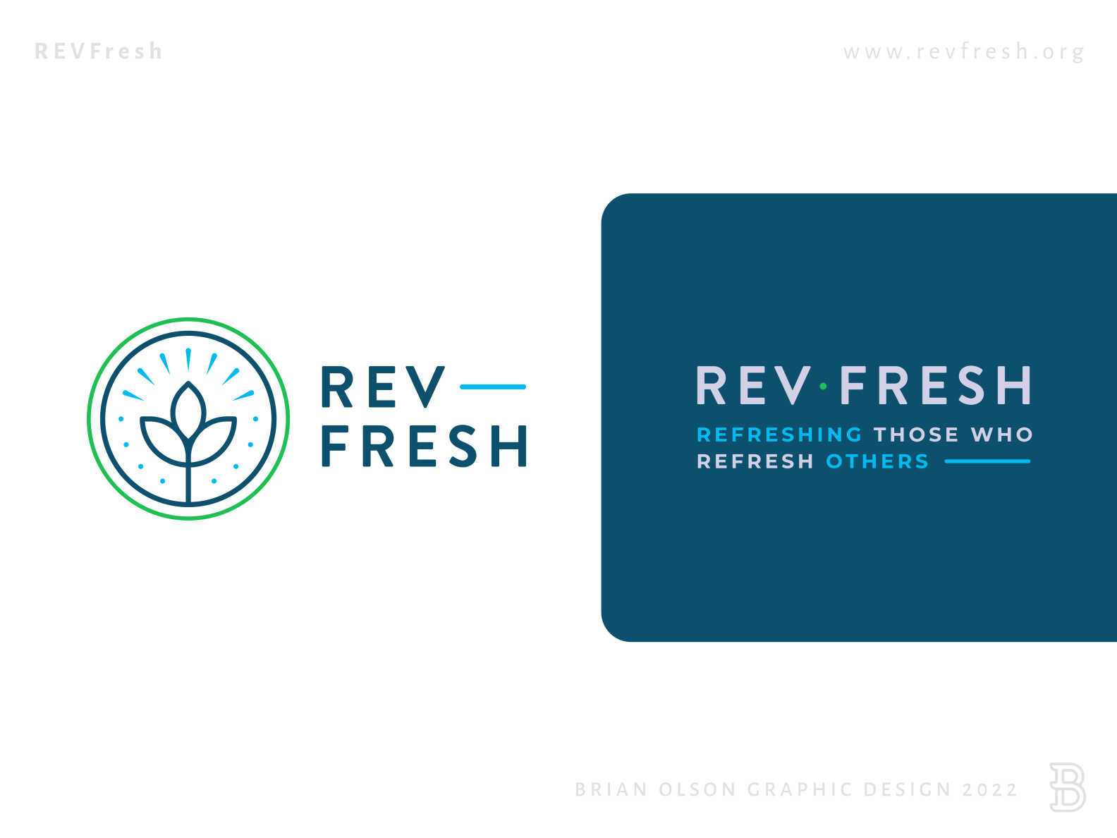 REVFresh Logo Variants by Olson Graphic Design on Dribbble