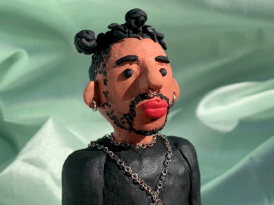 Bad Bunny Claymation Preview animated gif animation bad bunny claymation gif