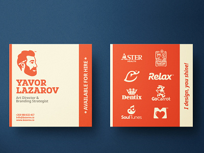 My new business cards