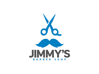 Barber Shop logo for sale! barber barber shop brand haircut hairstyle identity logo