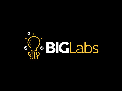 Innovation Lab Logo accelerator brand identity incubator innovation innovation lab innovation logo lab light bulb logo octopus sea