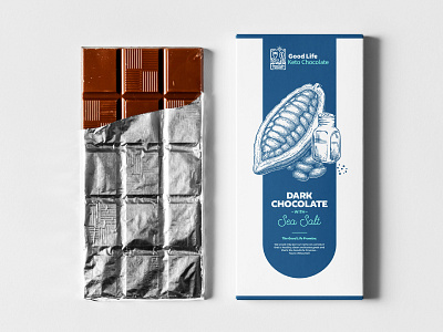 Keto Chocolate Packaging chocolate chocolate bar chocolate label chocolate packaging cocoa keto label packaging salt salt shaker sea salt