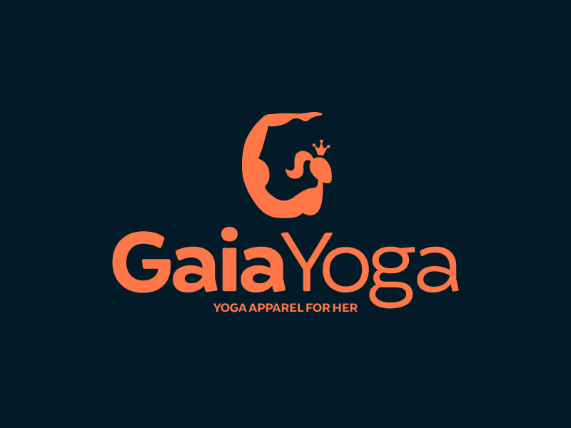 Yoga apparel logo by Yavor Lazarov on Dribbble