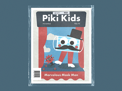 Piki Kids. branding design illustration logo portfolio student typography