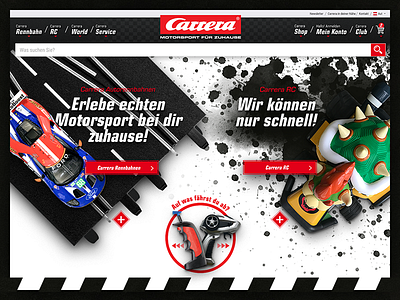 Carrera Online Shop. car online shop online shop shop toy ui ux