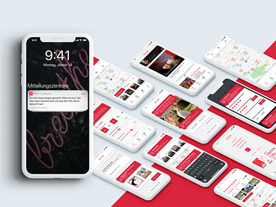 Tourismus App Concept
