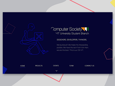 Landing Page - CSI VIT Website