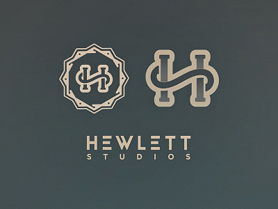 Hewlett Studios band logo branding identity interaction lettering logo logo design logo type mark sharp type typography