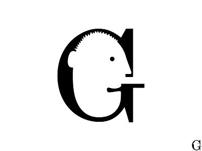 Face #6 brand face g identity letter logo mark type typeface