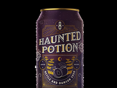 Haunted Potion - Nettle and Damson Sour
