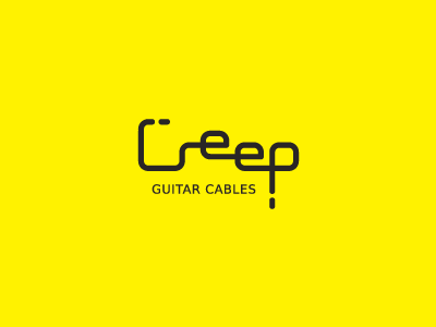 Creep branding cable creep guitar identity letters logo type typography volverise