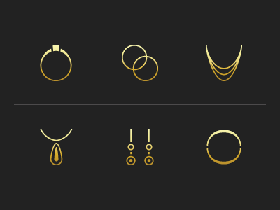 Dukat icons black branding clean design dukat flat gold icon icons jewellery mobile volverise