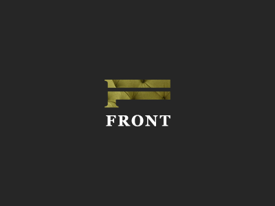 Front branding front furniture icon letter logo mark sign sofa volverise