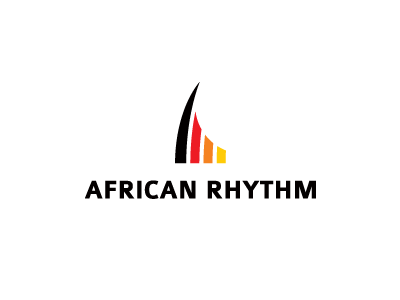 African Rhythm africa branding club equalizer horn identity logo mark music rhythm tusk volverise