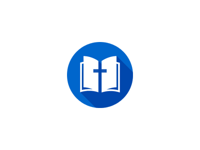 Prayer Book - launcher icon android app book icon launcher logo long mark mobile prayer shadow volverise