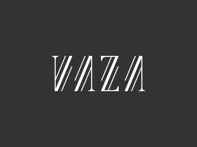Vaza branding custom lettering logo pawlowski type typography vaza volverise