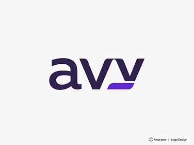 avy_logo flat logo logodesign textlogo typo