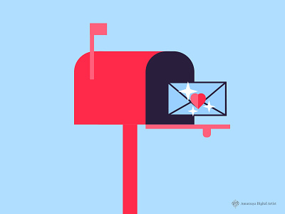 Mailbox flat mail mailbox new unread