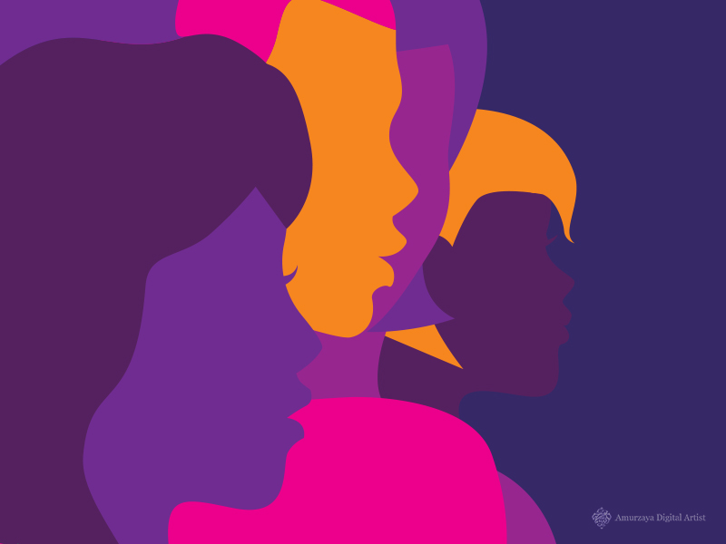Voices For Change Illustration by Amurzaya on Dribbble